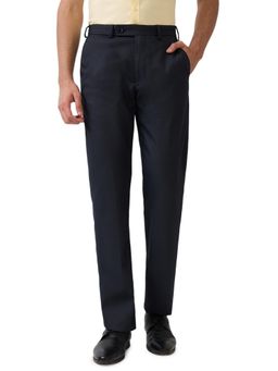 Park Avenue - Regular Fit Fancy Blue Trouser