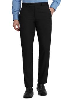 Park Avenue - Regular Fit Black Trouser
