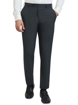 Park Avenue - Regular Fit Medium Blue Trouser