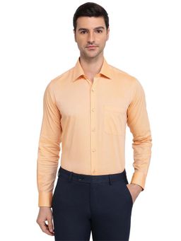 Raymond - Regular Fit Medium Orange Shirt
