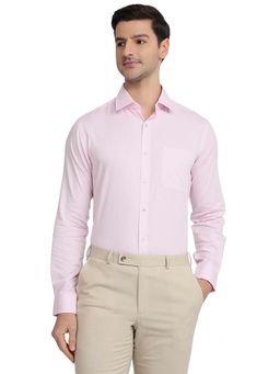 Raymond - Slim Fit Medium Pink Shirt