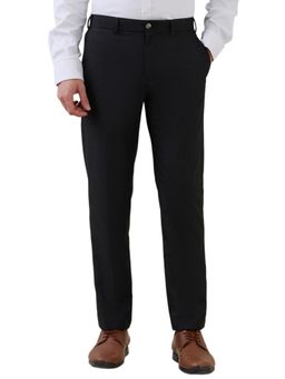 Raymond - Slim Solid Dark Grey Trouser