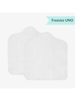 Superbottoms - Unisex Basic Diaper Insert/ DryFeel Magic pad (Pack of 2) (0-3 Months)