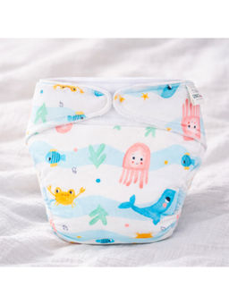 Superbottoms - Unisex UNO Minky Diaper with Pad (0-3 Months)