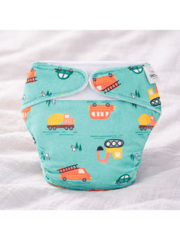 Superbottoms - Unisex UNO Minky Diaper with Pad (0-3 Months)