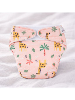 Superbottoms - Unisex UNO Minky Diaper with Pad (0-3 Months)
