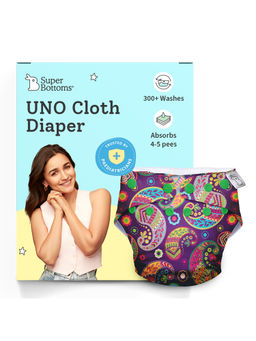 Superbottoms - Unisex UNO Cloth Diaper with Pad (0-3 Months)