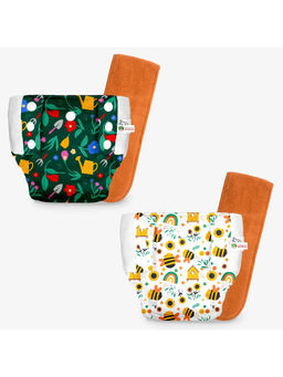 Superbottoms - Unisex Pull-Up Cloth Diaper Pants (Pack of 2) (0-3 Months)