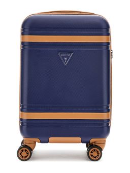 Guess - Blue ABS Plastic Printed Luggage and Travel Bag