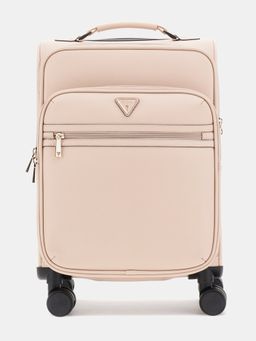Guess - Peach ABS Plastic Solid/Plain Luggage and Travel Bag