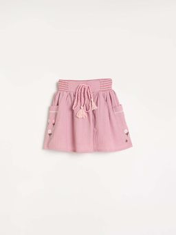 ELLE - Pink Floral Skirt