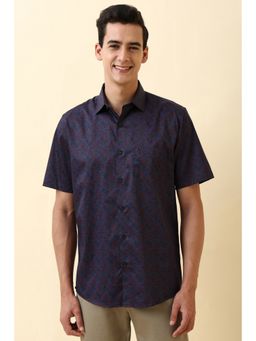Allen Solly - Men Multi-Colour Printed Half Sleeves Casual Shirt