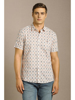 Louis Philippe - Men Print Half Sleeves Casual Shirt
