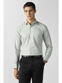 Van Heusen - Men Grey Full Sleeves Formal Shirt