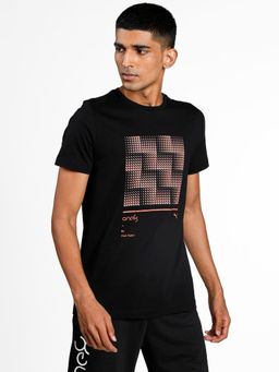 Puma - One8 Virat Kohli Graphic Men Black T-Shirt