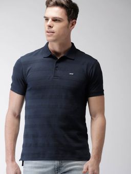 Levi's - Men Navy Blue Slim T-shirt