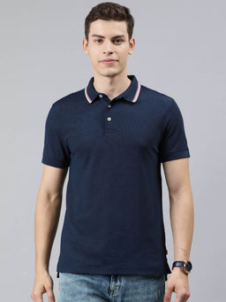 Levi's - Men Navy Blue Polo T-shirt