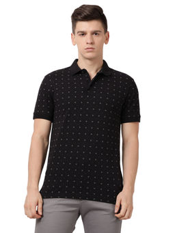 Levi's - Men Black Off White Polo T-shirt