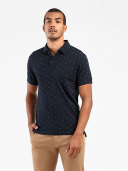 Levi's - Men Navy Blue Slim T-shirt