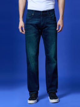 Pepe Jeans - Holborn Navy Blue Mid Rise Straight Jeans