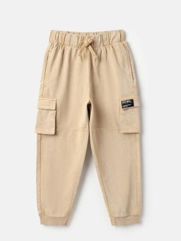 United Colors of Benetton - Solid Relaxed Fit Acid Wash Cargo Joggers
