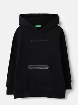 United Colors of Benetton - Hooded Neck Graphic Challenger Back Seamseal Sweatshirt