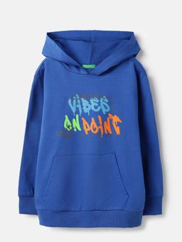 United Colors of Benetton - Hooded Neck Typography Vibes On Point Multi Sweatshirt