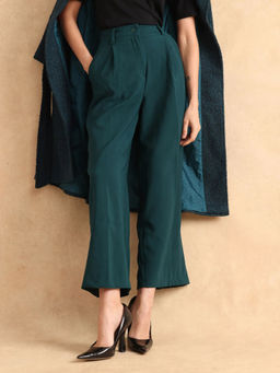 RAREISM - Erica Green Wide Ankle Length Trouser
