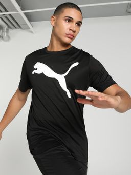 Puma - Active Big Logo Mens Black T-Shirt
