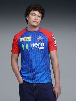 Puma - Ipl Dc Team Replica Men's 2025 Cricket T-Shirt - Blue