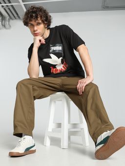 Puma - Mas Tiempo Men's Relaxed Fit T-Shirt - Black