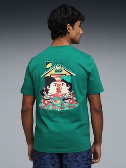 Puma - Squid Game Men's Graphic Glow T-Shirt - Green