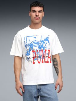 Puma - The Neverworn Vi Men's Relaxed Cotton T-Shirt - White