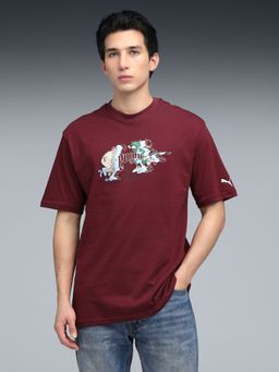 Puma - Essentials Team Men's Fanbase T-Shirt - Red