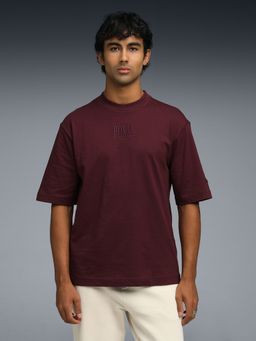 Puma - Premium Essentials Boxy Fit T-Shirt - Red