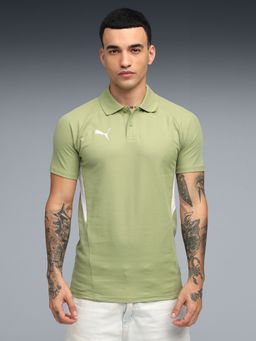 Puma - Teamevostripe Men's Football Polo T-Shirt - Green