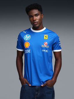 Puma - Scuderia Ferrari Hp Team Men's Monza T-Shirt - Blue