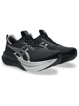 ASICS - Men Black GEL-NIMBUS 28 PLATINUM Running Shoes