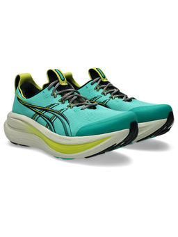 ASICS - Men Green GEL-NIMBUS 28 TR Running Shoes