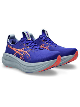 ASICS - Women Blue GEL-NIMBUS 28 Running Shoes