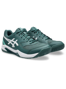 ASICS - Men Green GEL-DEDICATE 8 Running Shoes