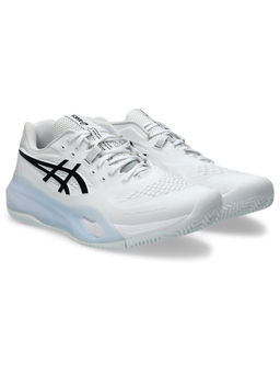 ASICS - Men White GEL-RESOLUTION X CLAY Running Shoes