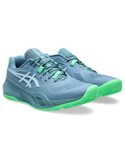 ASICS - Men Teal GEL-RESOLUTION X PADEL Running Shoes