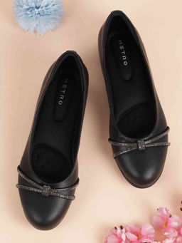 Metro - Women Black Ballerina