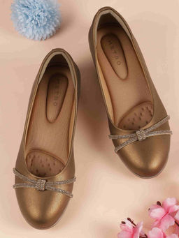 Metro - Women Rose Gold Ballerina