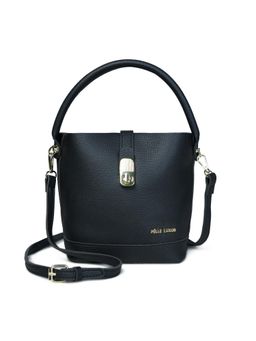 Pelle Luxur - Stylish Black Sling Bag for Women (M)