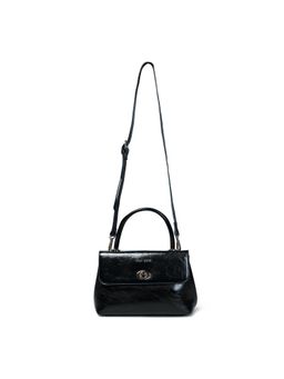 Pelle Luxur - Stylish Black Sling Bag for Women (M)