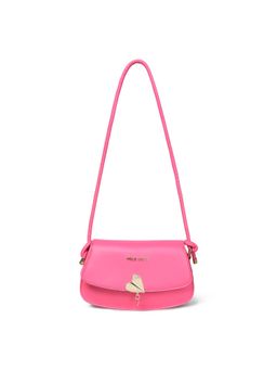 Pelle Luxur - Stylish Pink Sling Bag for Women (S)