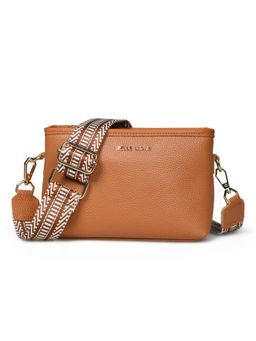 Pelle Luxur - Stylish Tan Sling Bag for Women (S)