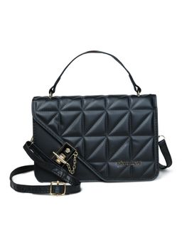Pelle Luxur - Stylish Black Sling Bag for Women (M)